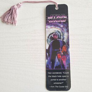 Vintage 90s Star Wars Lucas Films Antioch Crystal Tassel Bookmark 1994 KBO-10829